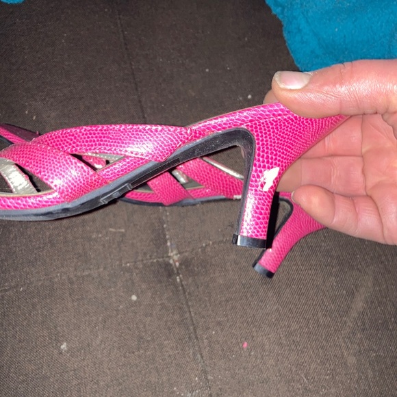 Jacqueline smith pink sandals - Picture 5 of 5